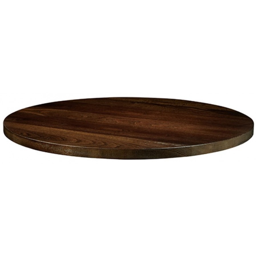 Pax Solid Ash Walnut Table Top - Round